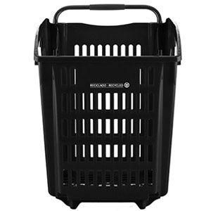 Panier Libre-Service à Roulettes 52L